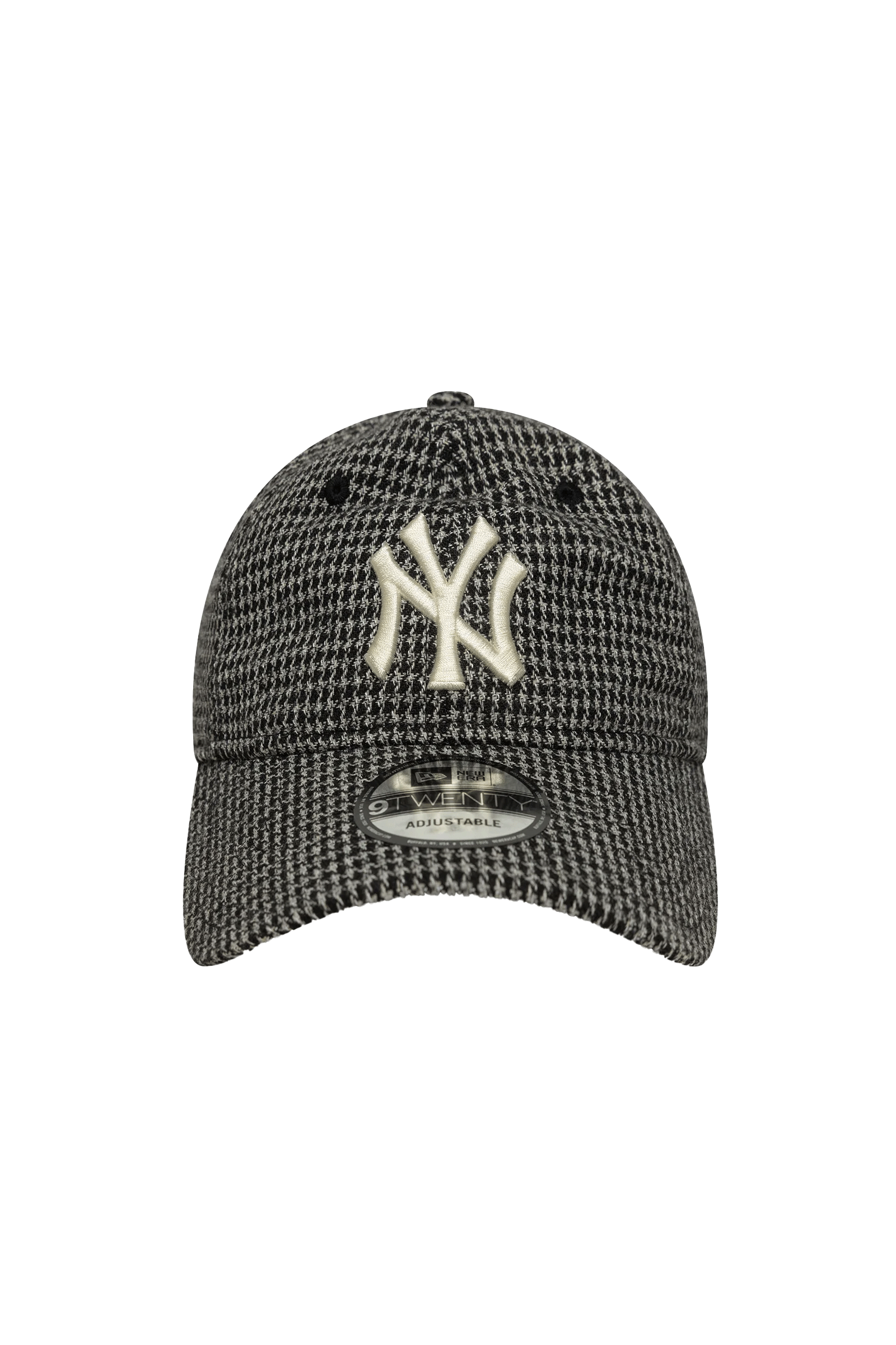 New Era 9TWENTY New York Yankees MLB Houndstooth Cap Black Unisex